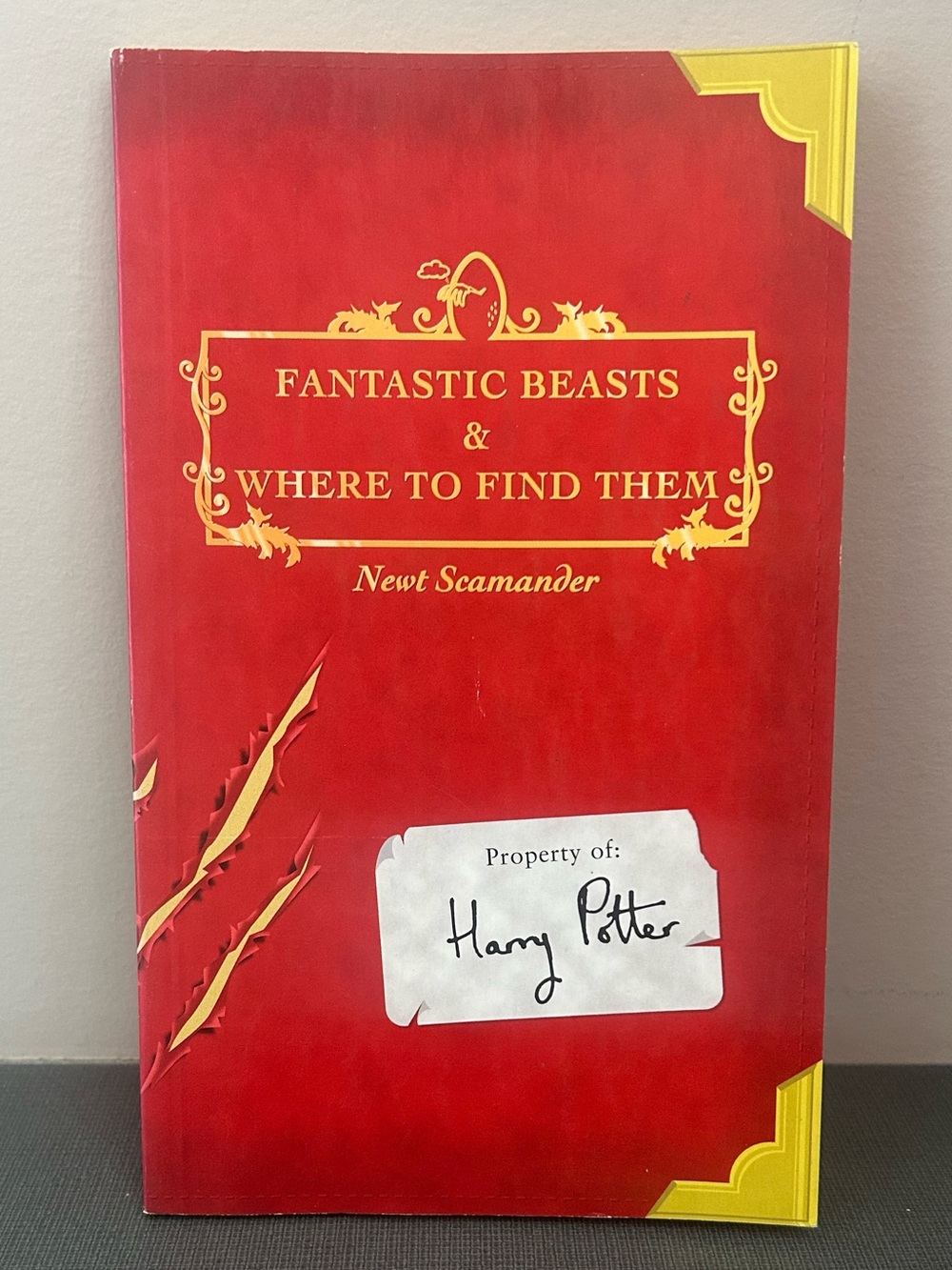 1st Edition Canadian Print of Fantastic Beasts & Where To Find Them Harry Potter